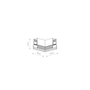LVM RECESSED HORIZONTAL CORNER Nowodvorski 10158 czarny