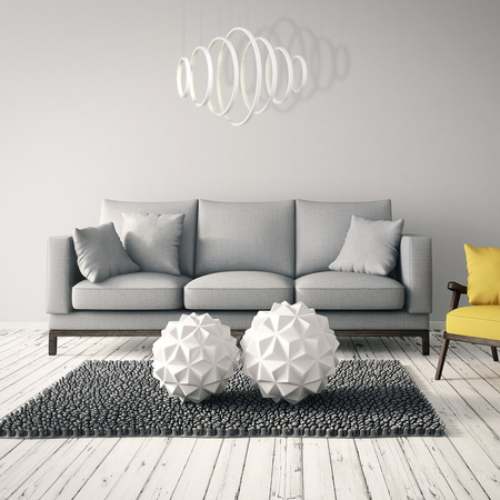 Milagro LAMPA WISZĄCA VERTIGO 96W LED ML335 BIAŁY