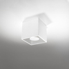 Sollux Lighting Plafon QUAD 1 czarny SL.0022
