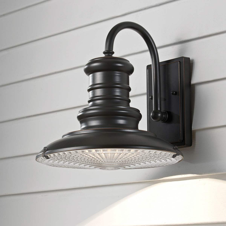 Lampa zewnętrzna Elstead Lighting Redding Station brązowy FE-REDDING2-M-RB