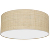 Milagro Lampa sufitowa Marshall 2xE27 Ø40cm Biały/Rattan MLP7487 BIEL / RATTAN