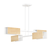 Lampa wisząca ZAPER 4 WHITE Emibig 617/4 biały