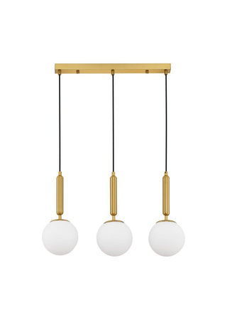 Lampa wisząca Luces Exclusivas AGRO - czarny i złoty LE43225