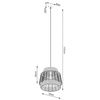 Sollux Lighting Lampa wisząca BRILO SL.1253