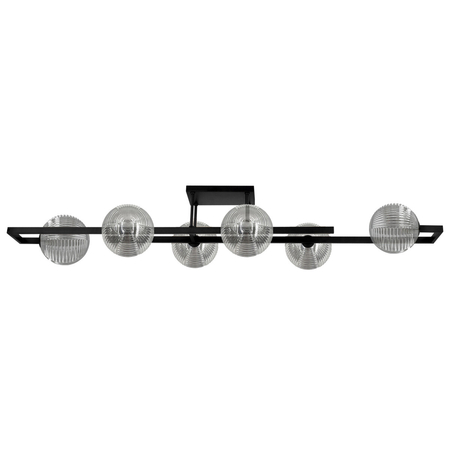 Lampa sufitowa Kaja TORES K-5772 grafitowy, czarny