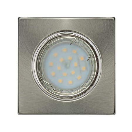 Eko-Light ZESTAW OCZEK KWADRATOWYCH 3x5W GU10 EKZ2697 SREBRNY
