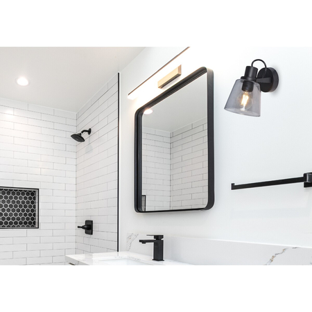 Kinkiet Zuma Line S230827401 BADOSA KINKIET ŁAZIENKOWY CZARNY/BLACK