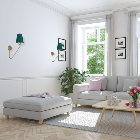 Milagro Kinkiet VICTORIA 1xE27 MLP4906 Mosiądz