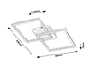 Lampa sufitowa Rabalux Ashton 6589 czarny matowy