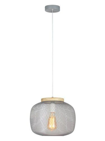 Lampa wisząca Rabalux Rupert 5237 popielaty