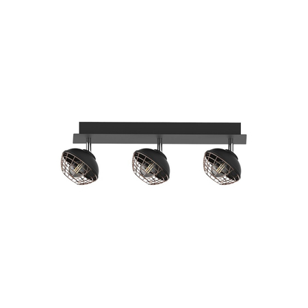 Milagro Lampa sufitowa LOGAN 3xE14 ML4611 CZARNY