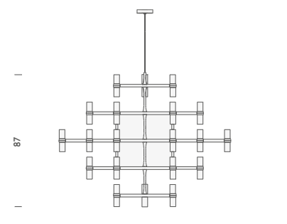 Żyrandol Nemo CROHGW52 Crown Major