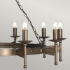 Żyrandol Elstead Lighting Cromwell brąz CW18-OLD-BRZ