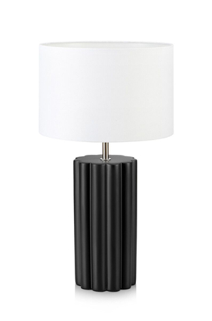 Lampa stołowa Markslöjd COLUMN 108221 biały/czarny
