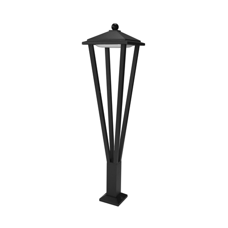 Lampa zewnętrzna Italux OFL-22474-L-BK Czarny piaskowany