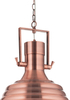 Lampa wisząca Ideal Lux 134871 Fisherman SP1 D48 Rame