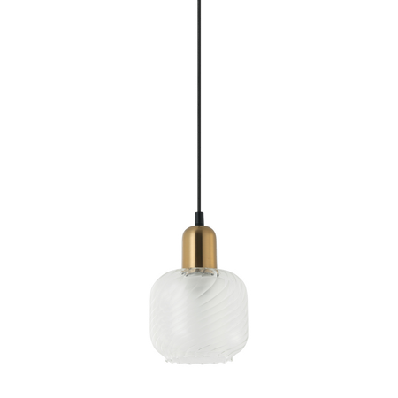 Lampa wisząca Italux PND-67594-1-BRO+CL Lamezia
