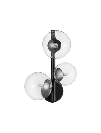 Kinkiet Luces Exclusivas PARLA czarny LE42882