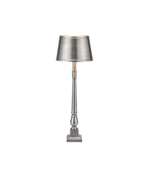 Lampa stołowa Markslöjd METALLO 108775 srebrny