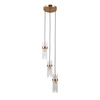 Lampa wisząca Italux Taraso PND-40760-3-HBR Złoty