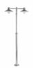 LUND 275 HOT-DIP GALVANIZING E27 LED 2 X 9W DOUBLE
