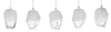Lampa wisząca Luces Exclusivas VIGIA LE41824 biały