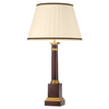 Lampa stołowa Elstead Lighting Louviers czerwony DL-LOUVIERS-TL