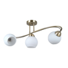 Lampa sufitowa Italux Bevio PND-40692-3-AB Antyczny mosiądz