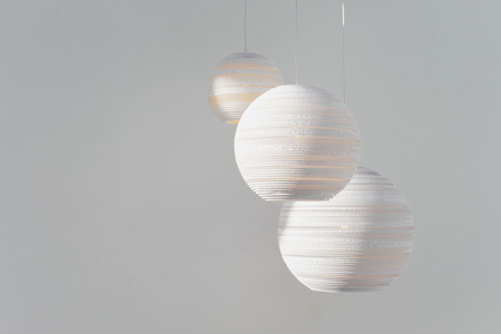 Lampa wisząca Graypants GP-1162-a Scraplights Moon14 white