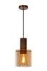 Lampa wisząca Lucide TOLEDO 74405/01/62 biały/miedziany