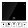 Panel grzewczy Cronos z pilotem 500W czarny szklany