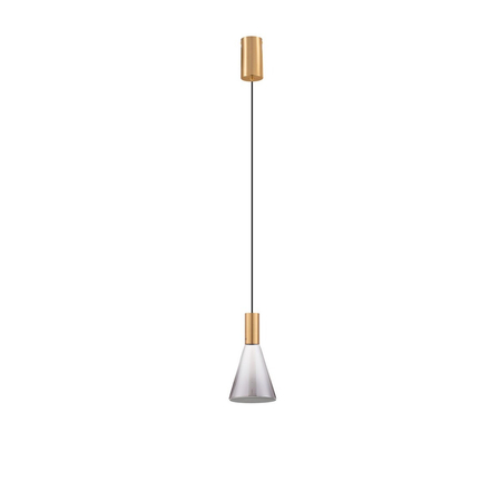 Lampa wisząca Luces Exclusivas SARDUNO LE45137 złoty i odcienie złota, szary i odcienie szarości