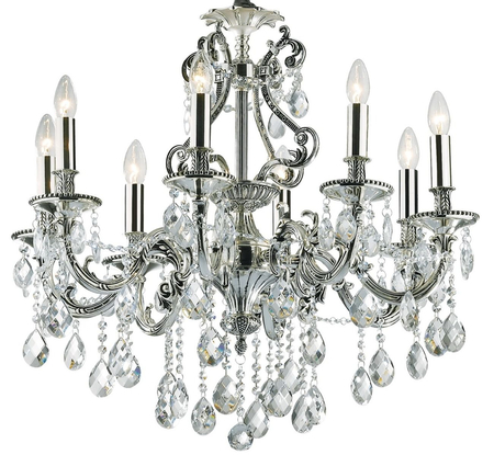 Żyrandol Ideal Lux 044934 Gioconda SP8 Argento