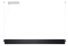 Lampa wisząca NORMAN XL BLACK Azzardo AZ4180 czarny/chrom