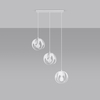 Sollux Lighting Lampa wisząca TULOS 3L czarna SL.1089
