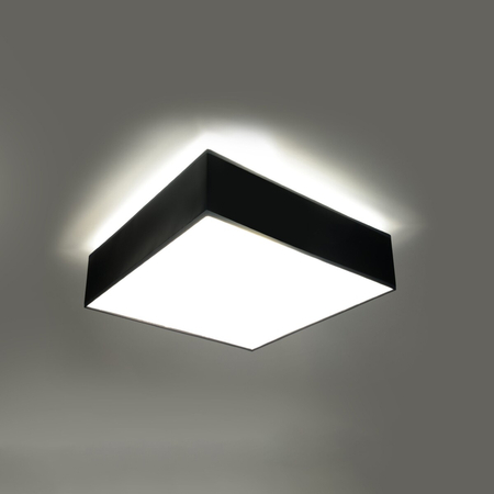 Sollux Lighting Plafon HORUS 35 czarny SL.0136