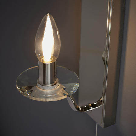 Kinkiet Endon Lighting Garland 92959 nikiel