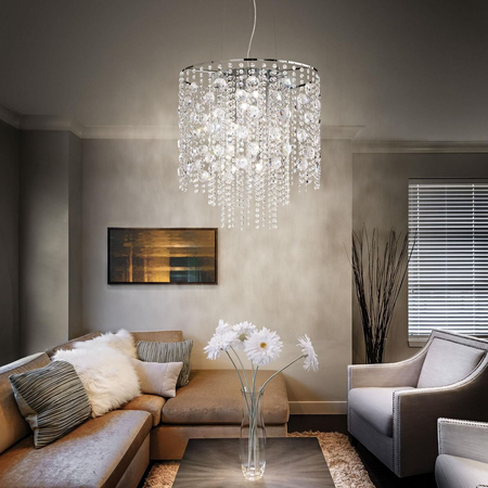 Lampa wisząca Ideal Lux 044767 Evasione SP10 
