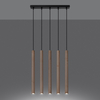 Sollux Lighting Lampa wisząca PASTELO 5L złota SL.1173