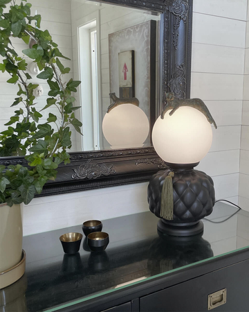 Lampa stołowa By Rydens Viva La Diva 4024510-4000 czarny/biały