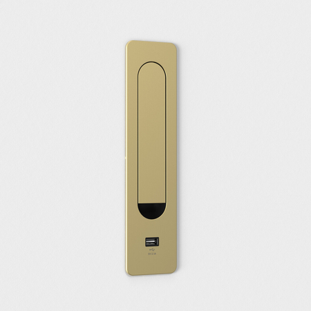 Kinkiet Astro Keta USB 1437007 Matowy Złoty