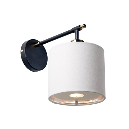 Kinkiet Elstead Lighting Balance czarny/srebrny BALANCE1-BKPN