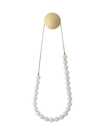 Kinkiet Luces Exclusivas MOCA biały/złoty LE42725