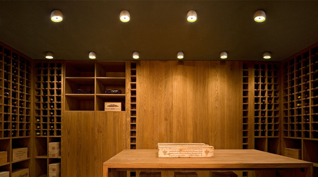 Plafon LED Flos WAN Black