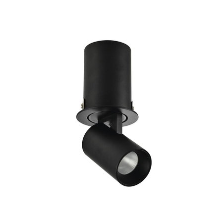 Oczko LUNA 7W BLACK Azzardo AZ3397 czarny