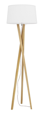 Lampa podłogowa Luces Exclusivas MAICAO LE42095 drewniany