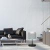 Lampa stołowa HILDE LN1 BL GRAY Emibig 1050/LN1 czarny/chrom