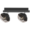 Milagro Lampa sufitowa LOGAN 2xE14 ML4610 CZARNY