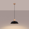 Sollux Lighting Lampa wisząca FANO czarna SL.1322