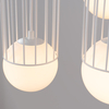 Sollux Lighting Lampa wisząca BRINA 3P biała SL.1335